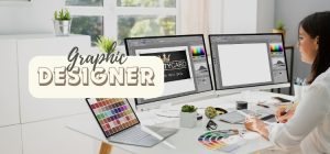 Graphic Designer Working From Home